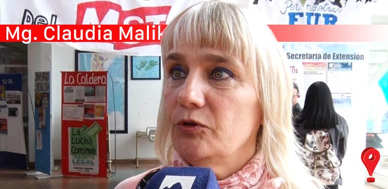 Mg. Claudia Malik UNPA