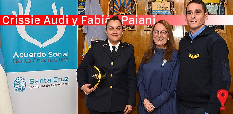 Crissie Audi y Fabián Paiani