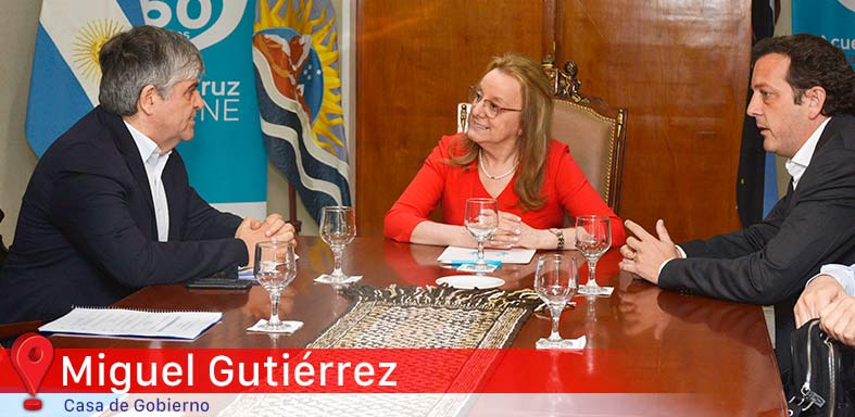 Alicia Kirchner y Miguel Gutiérrez