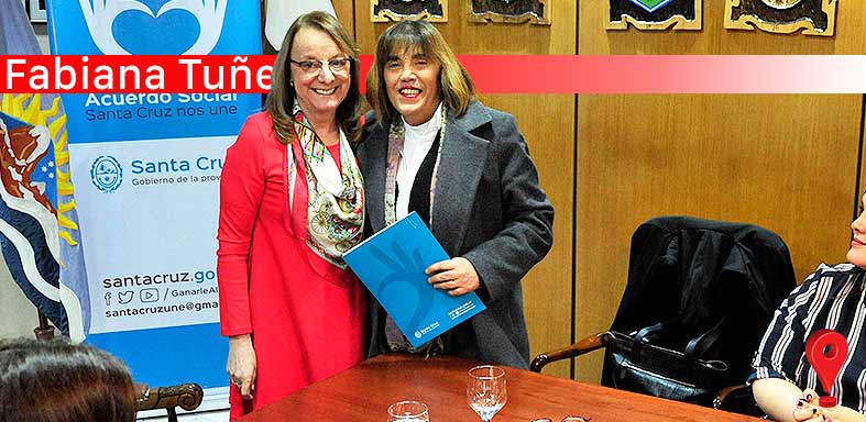 Alicia Kirchner y Fabiana Tuñez