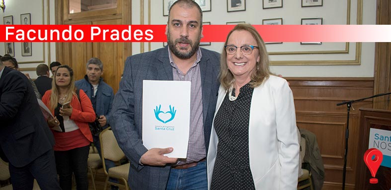 Facundo Prades y Alicia Kirchner