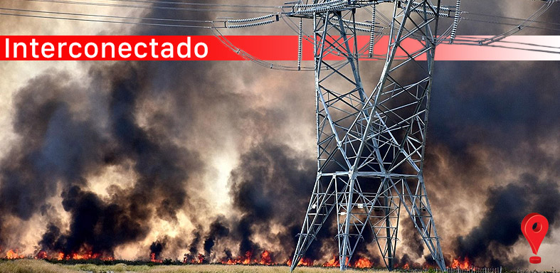 Podrían presentarse inconvenientes en el sistema debido a grandes incendios