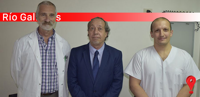 Goldín, Stefano y Caló el equipo de profesionales en ortopedia infantil y traumatología